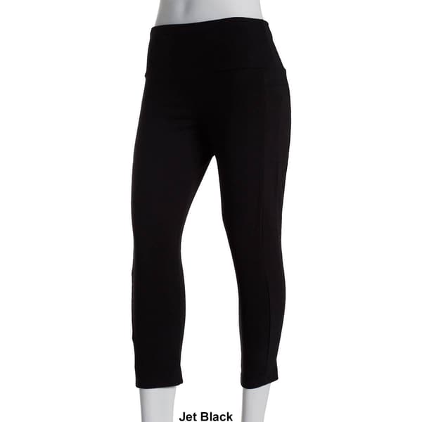 Womens The Sweatshirt Project 23in. Capri Leggings w/Pocket