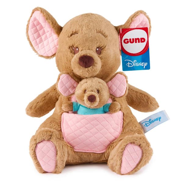 Gund Disney 12.5in. Oh So Snuggly Kanga & Roo Plush