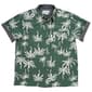 Boys (4-7) Distortion Short Sleeve White Palms Shirt - image 1