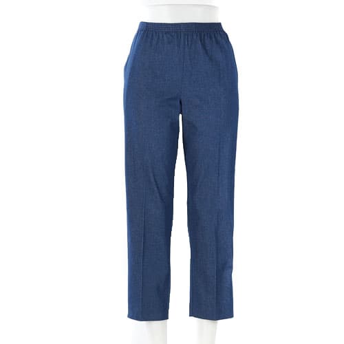 Womens Alfred Dunner Classics Denim Casual Pants - Medium