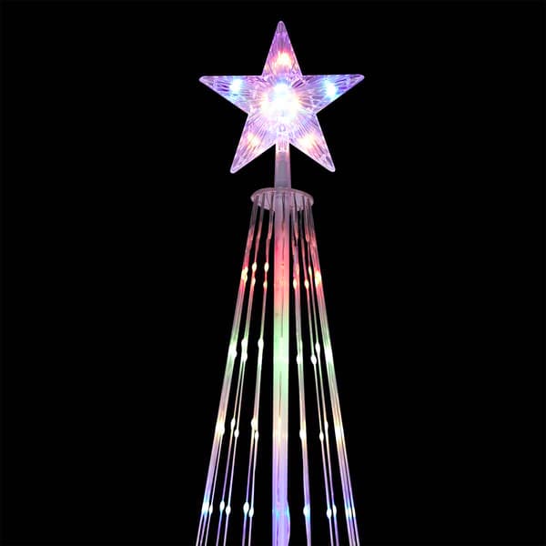 Alpine 9ft. Multicolor LED Christmas Tree Tower