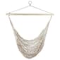 Northlight Seasonal Cotton Macrame Hammock w/ Wooden Bar - image 1