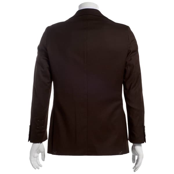 Mens Haggar Chocolate Twill Suit Jacket