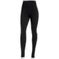 Petite Runway Ready Spliced Chevron Fleece Lined Leggings -Black - image 1