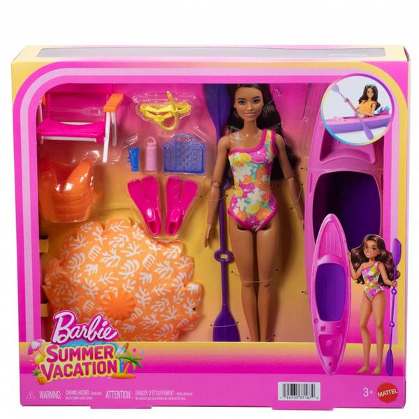 Barbie® Summer Vacation Doll and Kayak Playset