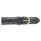 Unisex Watchbands 2 Go Black Croco Grain Watch Band - image 1