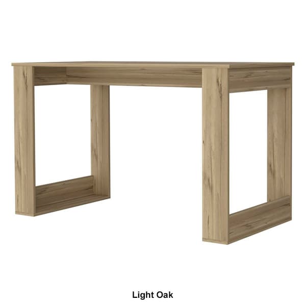 FM FURNITURE Aurora Smokey Oak Computer Desk