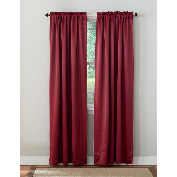 Caden Blackout Rod Pocket Curtain Panel - image 