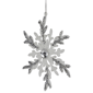 Northlight 4ct. Glitter Snowflakes Christmas Ornaments - image 4