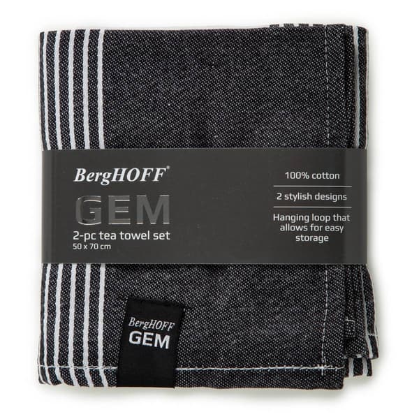 BergHOFF Gem 100% Cotton 2pc. Tea Towel Set