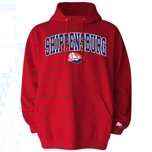 Mens Shippensburg Mascot One Pullover Fleece Hoodie