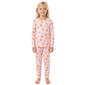 Girls Sincerely Jules Pumpkins & Bows Joggers Pajama Set - image 1