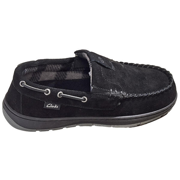Mens Clarks Dalton Slippers - image 