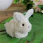 Northlight Seasonal Sitting Easter Plush Bunny Figurine - image 3