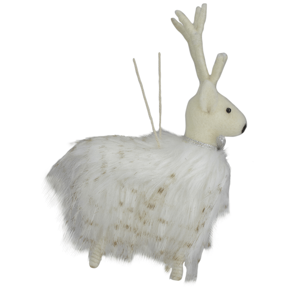 Northlight 8in. Plush Reindeer Christmas Ornament