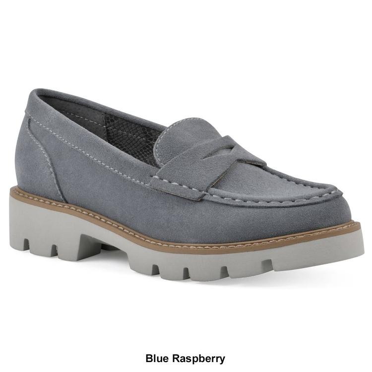 Womens White Mountain Gunner Loafers