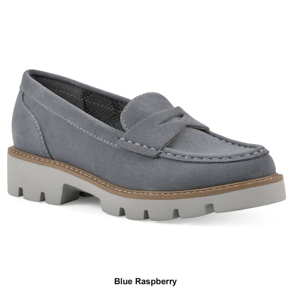 Womens White Mountain Gunner Loafers