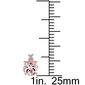Gemstone Classics&#8482; Rose Gold 1ctw. Morganite Stud Earrings - image 3