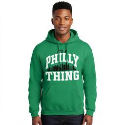 Mens Tailgate Philadelphia Football Philly Thing Hoodie