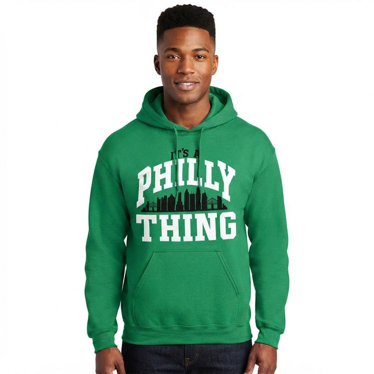 Mens Tailgate Philadelphia Football Philly Thing Hoodie