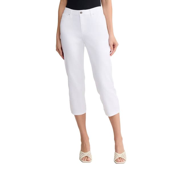 Womens Jones New York Lexington City Denim Capris