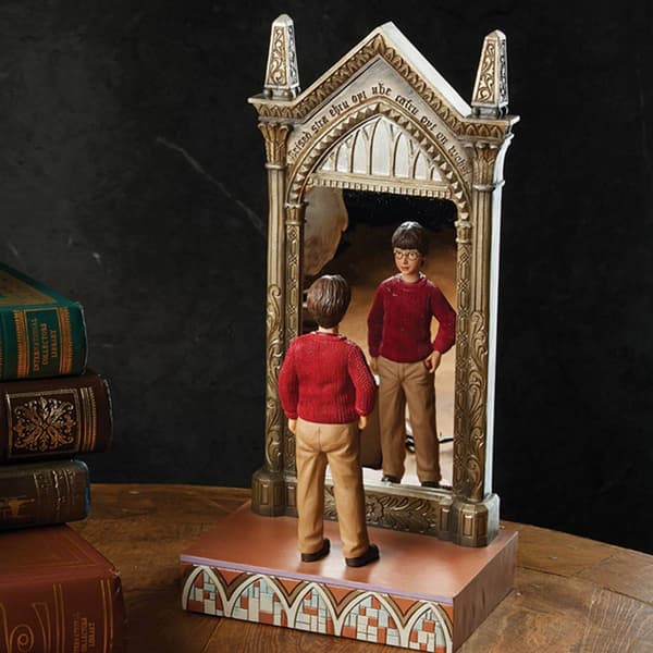 Jim Shore Harry Potter Harry & Mirror of Erised Figurine