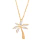 Accents by Gianni Argento Palm Tree Pendant Necklace - image 1