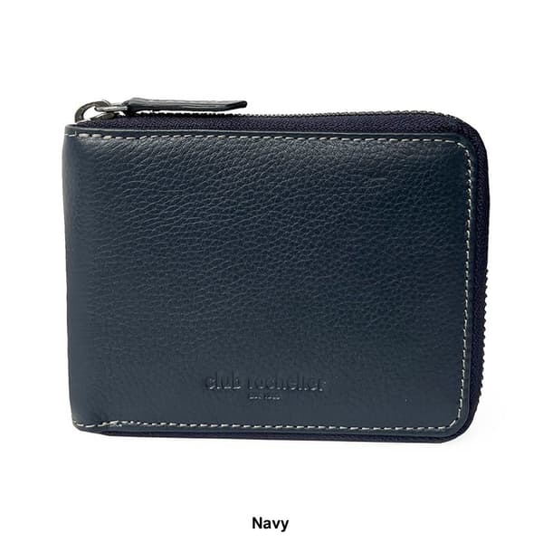 Mens Club Rochelier Onyx Full Leather RFID Wallet