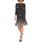Womens Tommy Hilfiger Floral Ruffle Hem Shift Dress - image 1