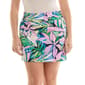 Petite Zac & Rachel Pull On Violet Tulle Floral Millennium Skort - image 1