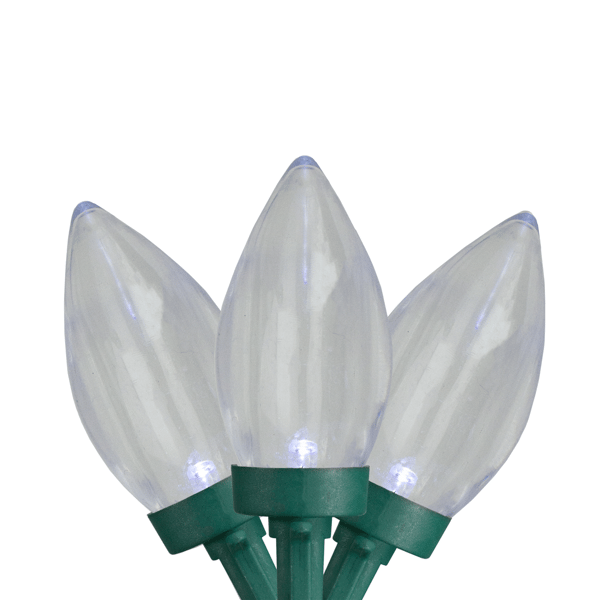 Northlight 20.25ft. Pure White LED C9 Christmas Lights - image 