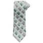 Mens Arrow Textured Spaced Geometric Tie - image 1