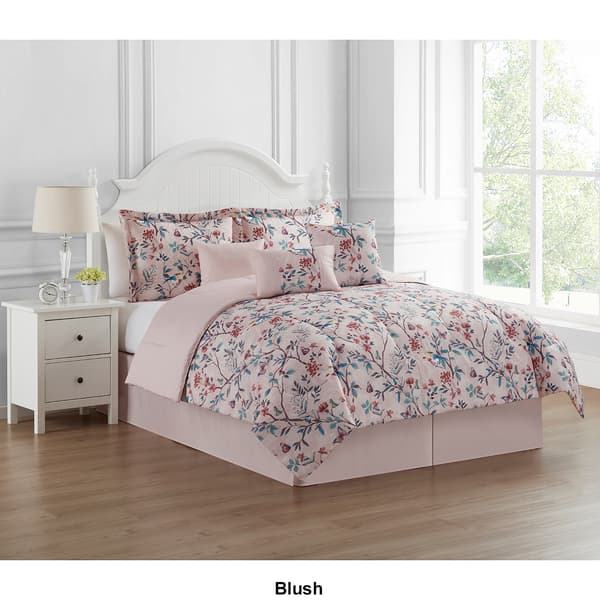 Ashley Cooper&#8482; Meadow Bird Reversible 7pc. Comforter Set