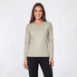 Womens Hasting & Smith Long Sleeve Solid V Neck Tee - image 5