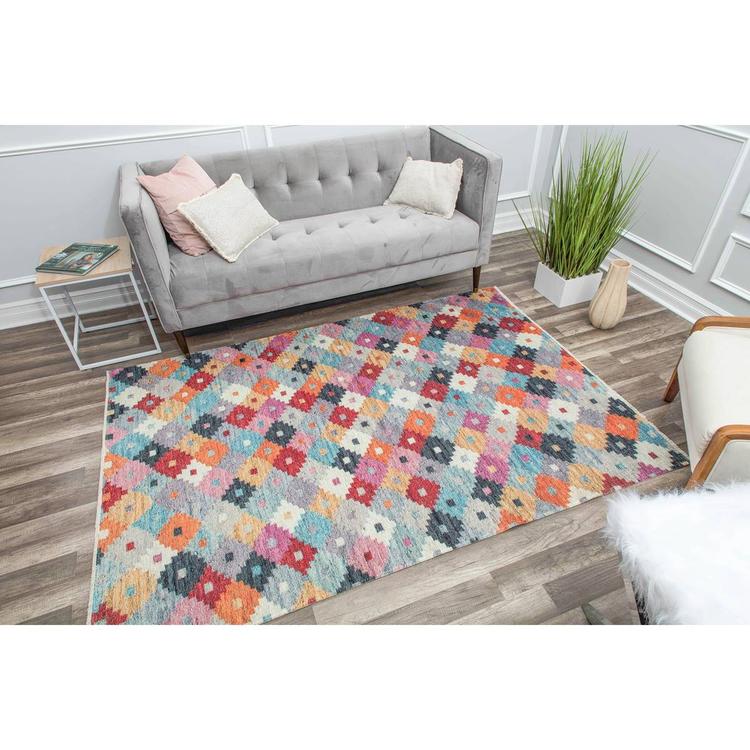 Rugs America™ Iggi Daisy Doolittle Transitional Vintage Area Rug