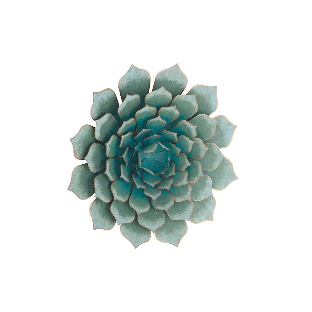 9th & Pike® Dimensional Metal Succulent Wall Décor