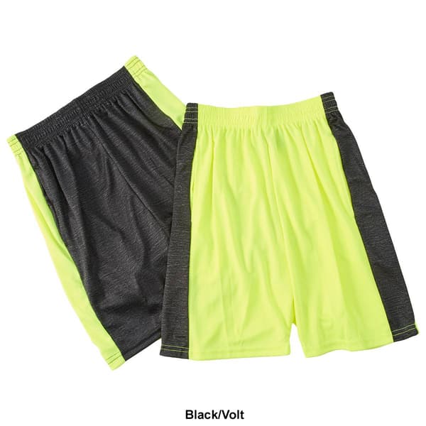 Boys &#40;8-20&#41; Ultra Performance 2pk. Space Dye Active Shorts