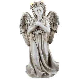 Northlight Seasonal LED Lighted Standing Cherub Angel Statue