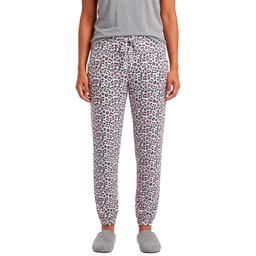 Plus Size Jaclyn Leopard Pajama Bottoms