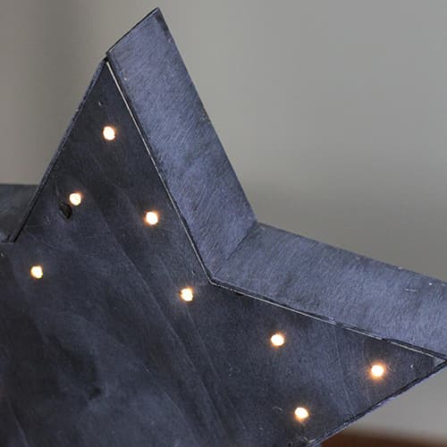 Northlight Seasonal 9.75in. Pre-Lit Star Table Decoration