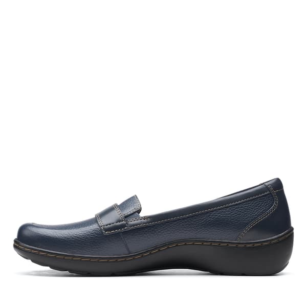 Womens Clarks® Cora Daisy Solid Loafers - Boscov's