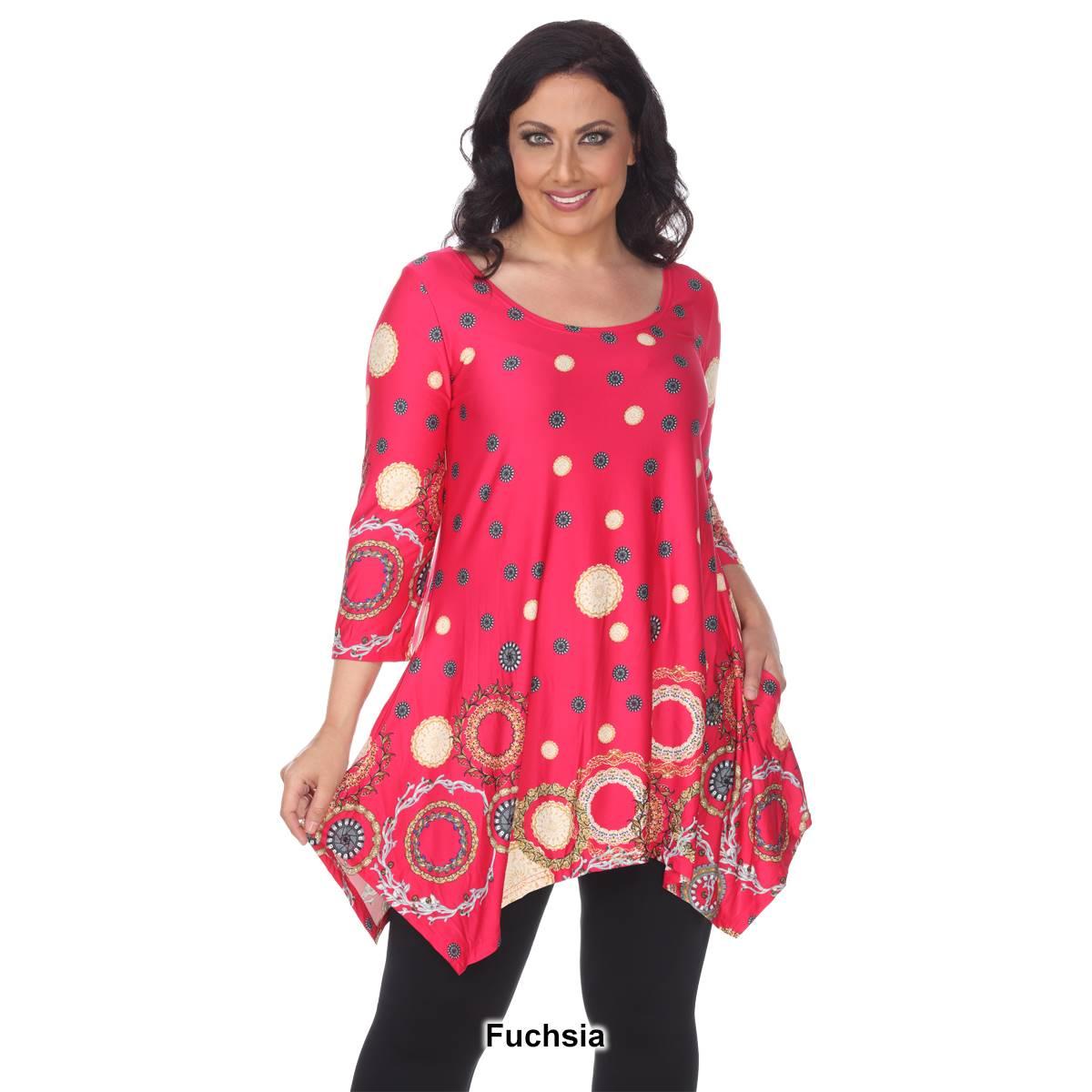 Plus Size White Mark Erie Tunic