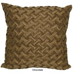 Universal Home Fashions Lattice Decorative Pillow - 18x18