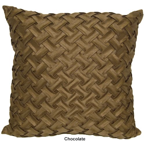 Universal Home Fashions Lattice Decorative Pillow - 18x18