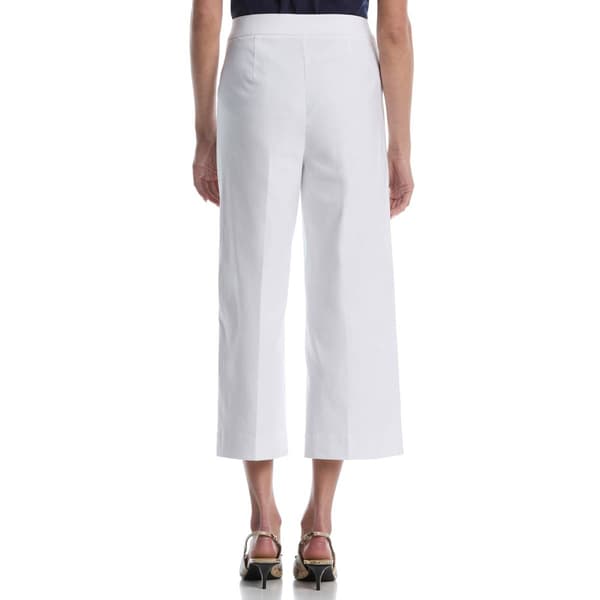Womens Rafaella® Pull On Patch Pocket Wide Leg Pants