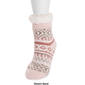 Womens MUK LUKS&#174; Micro Chenille Eyelash Slipper Socks - image 2