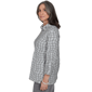 Petite Alfred Dunner Vail Feather Yarn Cowl Neck Blouse - image 4