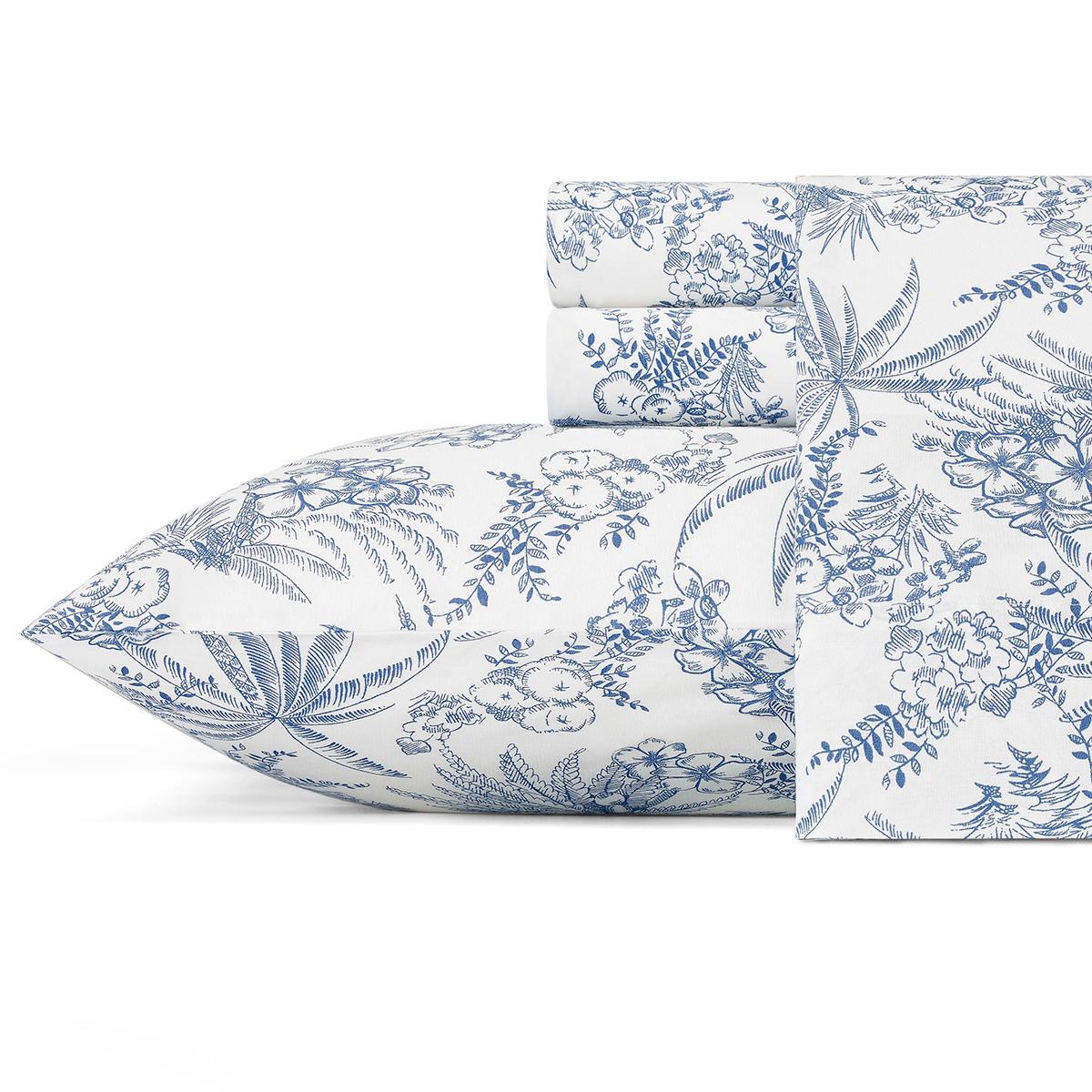 Tommy Bahama Pen And Ink Palm 200TC 4pc. Sheet Set