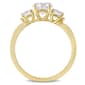 Diamond Classics™ 10kt. Yellow Gold Moissanite Ring - image 4