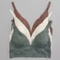 Womens Danskin 3pk. Plunge Bralettes w/ Lace Edge - DS1263-3PKP - image 2